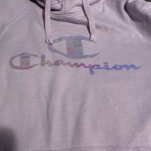Light purple champion hoodie